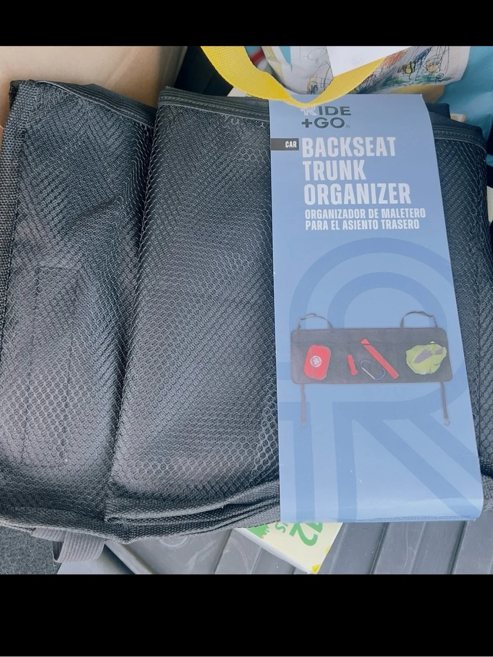 New backseat car organizer